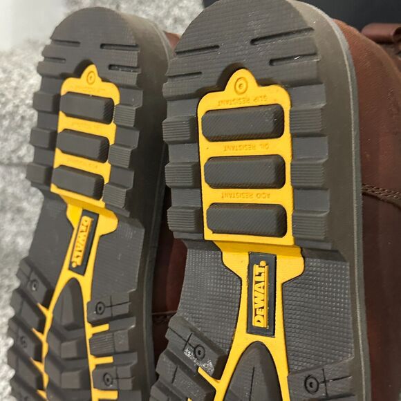 DEWALT Axle Waterproof 6" Work Boots, Soft Toe, Walnut Pitstop, Size 8 DXWP99003 - Picture 13 of 14